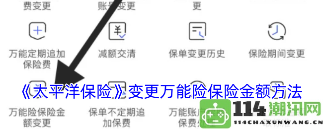 《太平洋保险》万能险保额调整的新方法与流程探讨
