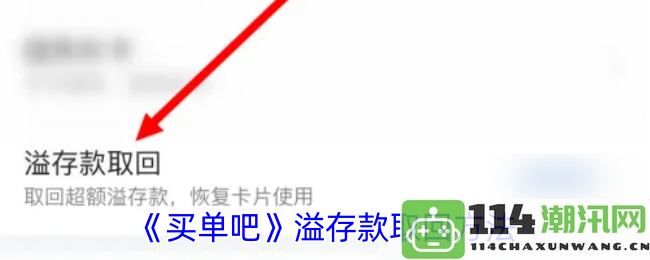 《买单吧》如何有效取回溢存款的详细方法与步骤