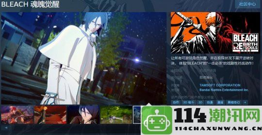 《BLEACH 魂魄觉醒》正式上线Steam平台 支持简繁体中文用户体验