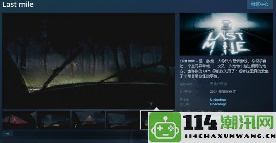 第一人称视角的汽车惊悚游戏《Last mile》Steam页面现已支持简体中文