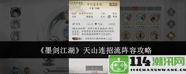 《墨剑江湖》天山武侠连招流阵容详细攻略与解析